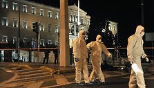 Pareigūnai įvykio vietoje ie&scaron;ko įkalčių.