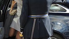 Kembridžo hercogienė Catherine su vyru atvyko į ligoninę.