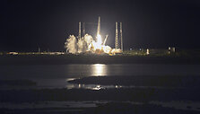 &bdquo;SpaceX&ldquo; raketa gabena į TKS i&scaron;manų robotą ir stiprios kavos