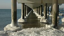 Žiema Baltijos pajūryje: Palanga
