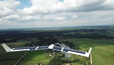 VGTU sukonstruotas pirmasis lietuvi&scaron;kas bepilotis orlaivis, varomas saulės energija