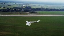 VGTU sukonstruotas pirmasis lietuvi&scaron;kas bepilotis orlaivis, varomas saulės energija