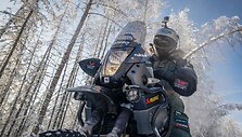 &bdquo;The Coldest Ride&ldquo;: &scaron;alčio pojūčiams užtvirtinti &ndash; krosas ir maudynės -45 laipsnių &scaron;altyje