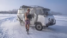 &bdquo;The Coldest Ride&ldquo;: &scaron;alčio pojūčiams užtvirtinti &ndash; krosas ir maudynės -45 laipsnių &scaron;altyje