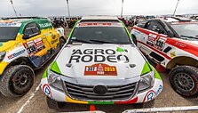 Komandos &bdquo;Agrorodeo&ldquo; automobilis &bdquo;Hilux Overdrive&ldquo;