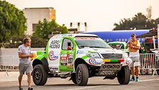Komandos &bdquo;Agrorodeo&ldquo; automobilis &bdquo;Hilux Overdrive&ldquo;