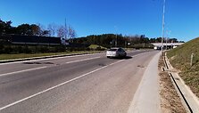 Kanalizacijos &scaron;ulinių dangčiai Vilniaus Vakariniame aplinkkelyje
