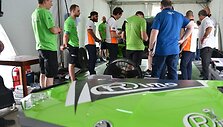 &bdquo;ESmotorsport-LabasGas&ldquo; komandos techninė komisija Abu Dabyje