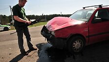 Avarija prie posūkio į Karveli&scaron;kių kapines, ties Vilniumi