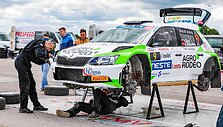 Vaidotas Žala ir Andris Malniekas &bdquo;Rally Liepaja&ldquo;