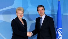 Andersas Foghas Rasmussenas ir Dalia Grybauskaitė