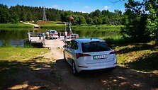 Kelionė iki Čiobi&scaron;kio (Padalių) kelto su &bdquo;&Scaron;koda Scala&ldquo;
