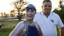 Penny Palfrey bandė perplaukti i&scaron; Kubos į Floridą