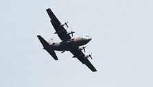 Gaisrus gesina JAV kariniai lėktuvai C-130