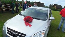 Me&scaron;keriotojų &scaron;ventėje &bdquo;Kur tu, karpi&ldquo; sugautas auksinis karpis, laimėtas automobilis &bdquo;Kia Cee'd&ldquo;