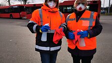 Vilniaus vie&scaron;ojo transporto dezinfekavimas