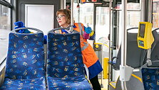 Papildomos priemonės dėl koronaviruso Vilniaus vie&scaron;ajame transporte