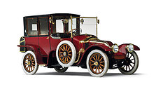 Renault Type CB &ndash; &scaron;tai toks automobilis 2008 metais Sothebys aukcione buvo parduotas už 270 tūkstančių dolerių. (Sothebys nuotrauka)