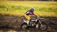 Cross Country etapas Jonaičių trasoje &scaron;alia &Scaron;ilutės