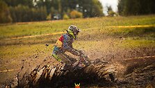 Cross Country etapas Jonaičių trasoje &scaron;alia &Scaron;ilutės