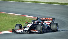 Romaino Grosjeano HAAS 2020-aisiais. (Alberto-g-rovi, Wikimedia(CC BY 3.0)