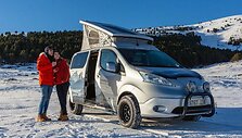 Nissan koncepcinis kemperis &bdquo;e-NV200 Winter Camper&ldquo;