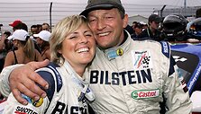  Klaus Abbelen ir Sabine Schmitz