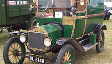 Žalias Model T furgonas &ndash; taip jį nudažė ne Ford. (Jon&rsquo;s pics, Wikimedia(CC BY 2.0)