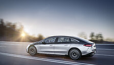 Labai aerodinami&scaron;kas &bdquo;Mercedes-Benz EQS&ldquo;