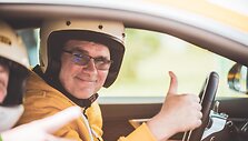 Žilvinas Pekarskas ir Giedrius Žiura nugalėjo  Press Rally 5000+ žurnalistų įskaitoje vairuodami Jaguar F-Type