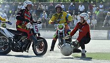 Motobolas: Kretingos motobolo klubo antroji komanda ir Skuodo &bdquo;Bartuva&ldquo;