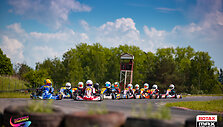 Rotax Max Challenge powered by Spark Energy antrojo etapo varžybų akimirka, Justino Kygos nuotr. 