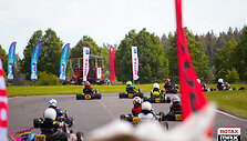 Rotax Max Challenge powered by Spark Energy antrojo etapo varžybų akimirka, Justino Kygos nuotr. 
