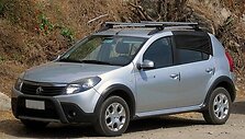 Renault Stepway Pietų Amerikoje &ndash; mums tai būtų Dacia Sandero Stepway. (RL GNZLZ, Wikimedia(CC BY-SA 2.0)