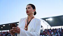 Formulės 1 lenktynes Katare stebėjo modelis Adriana Lima