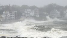 Uraganas Sandy tvindo JAV rytų pakrantės miestus. 