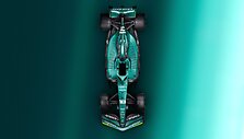 &bdquo;Aston Martin&ldquo; pristatė 2022 m. F1 lenktynių automobilį AMR22