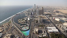 Džidos (Jeddah) F1 trasa Corniche rajone