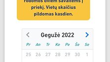 Skaitytojo bandymas registruotis vizitui į Regitrą