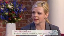 I&scaron;eivė i&scaron; Lietuvos Natalija Belova