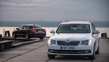Atnaujinto antrosios kartos &bdquo;&Scaron;koda Superb&ldquo; modelio pristatymas Vienoje
