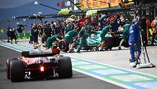 &Scaron;lapios Formulės 1 treniruotės ir sausa kvalifikacija Vengrijos GP