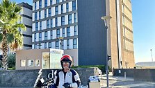 K.Mieliauskas motociklu nuvažiavo 2200 kilometrų per Turkiją ir pasiekė Irako sieną