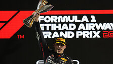 F1 Pasaulio čempionas Maxas Verstappenas 
