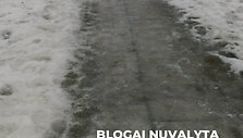 Valomi pėsčiųjų takai Vilniuje