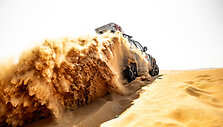Lietuvos žurnalistų kelionė į Dakaro ralį Saudo Arabijoje &bdquo;Defender": Empty Quarter smėlynai