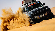 Lietuvos žurnalistų kelionė į Dakaro ralį Saudo Arabijoje &bdquo;Defender": Empty Quarter smėlynai