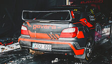 &bdquo;7bet Winter Rally Auk&scaron;taitija&ldquo; techninė zona prie&scaron; startą