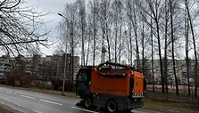 &bdquo;Grindos&ldquo; gatvių &scaron;lavimo automobiliai