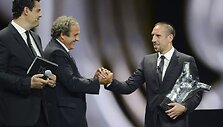 Geriausias Europoje žaidžiantis futbolininkas Franckas Ribery